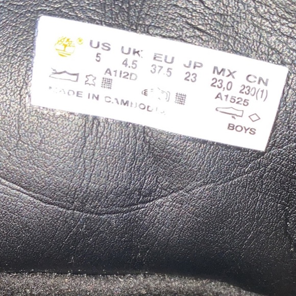 Timberland boots ~ WATERPROOF ~ big boys size 5/women’s 6.5 - Picture 15 of 16